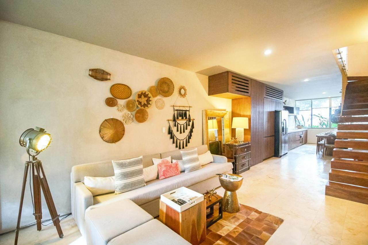 Eco-Chic Design Condos Wrapped In Nature'S Elements By Stella Rentals تولوم المظهر الخارجي الصورة